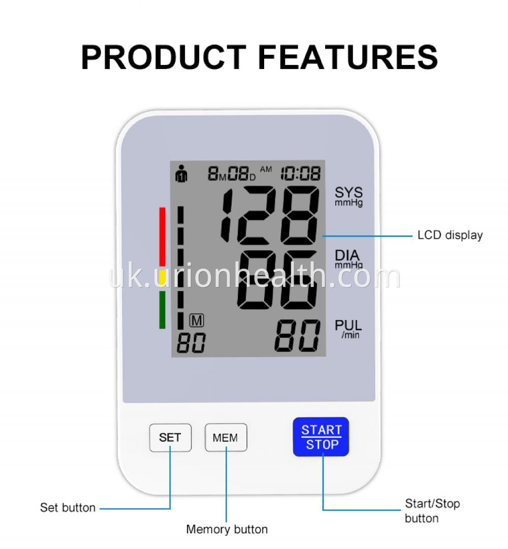 Sphygmomanometer bp monitor bp machine